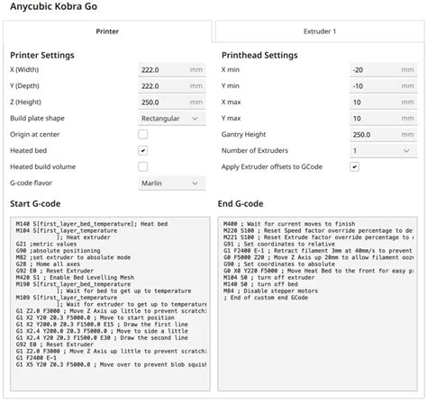 anycubic petg settings|Anycubic Kobra Go .
